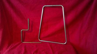 High speed press bending of round or square tube